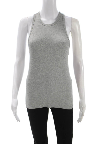 Everlane Womens Basic Sleeveless Tank Gray Supima Cotton Crewneck Size M