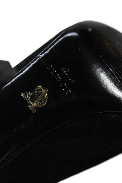Vince Camuto Signature Womens Suede Pointed Toe Booties Shoes Black Size 6M