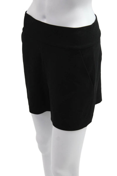 Alice + Olivia Womens Designer Black Shorts Size 6
