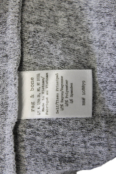 Rag & Bone Womens Basic Jersey Tank Gray Size M