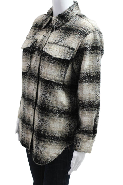 Designers, Remix Girls Childrens Girls Plaid Jayden Shirt Brown Black Size 14