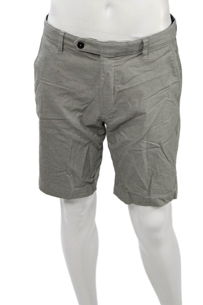 Ted Baker London Mens Chino Shorts Gray Size 34