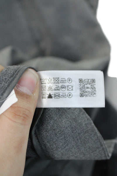 Zara Women Dress Pants Gray Size S