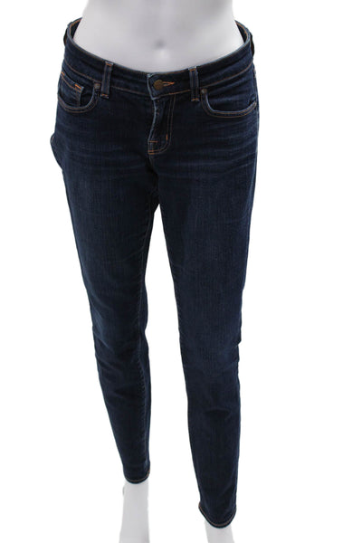 J Brand Women Skinny Dark Blue Mid-Rise Jeans Size 29