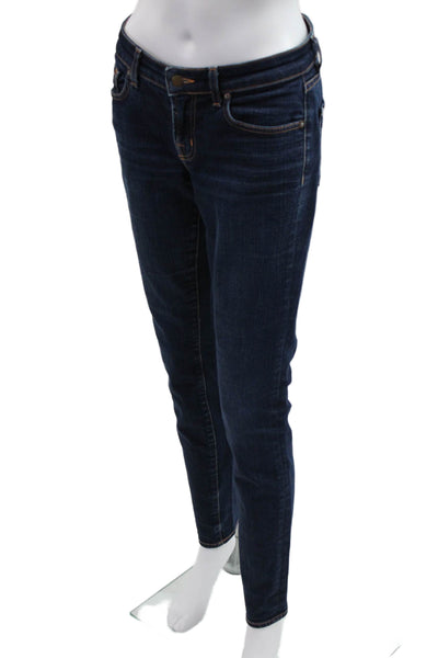 J Brand Women Skinny Dark Blue Mid-Rise Jeans Size 29