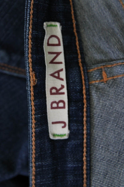 J Brand Women Skinny Dark Blue Mid-Rise Jeans Size 29