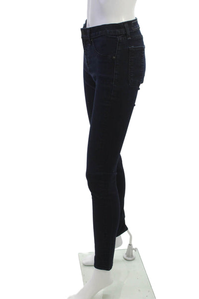 Rag & Bone Jean Womens Skinny Jeggings Dark Blue High Rise Size 28