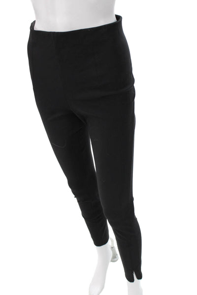 Theory Women Black Ankle Jegging Pants Size S