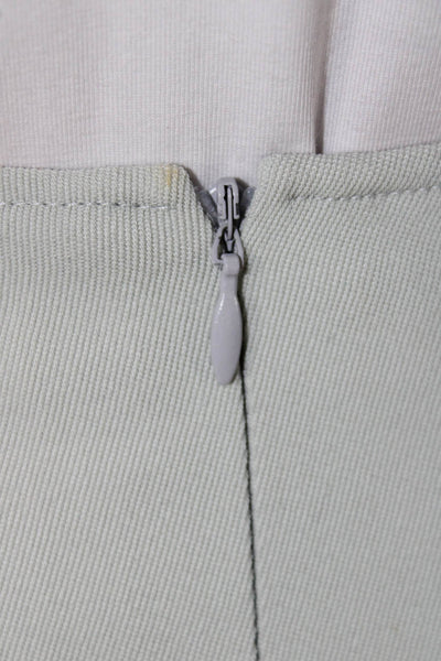 Escada Women Straight Pencil Skirt Gray Size 40