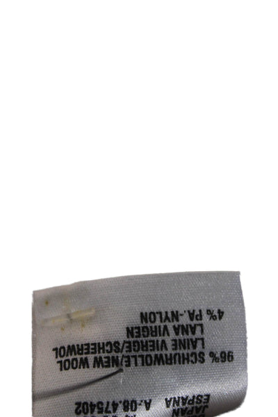 Escada Women Straight Pencil Skirt Gray Size 40
