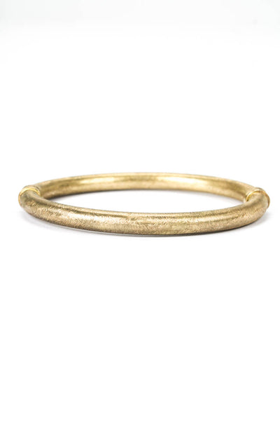Itaor Womens Gold Plated Sterling Silver Bangle 2.4" 13.8g