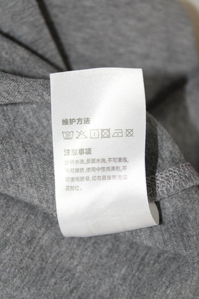 Jason Wu x Fila Unisex Pullover Hoodie Gray Retro Graphic Drawstring Size M
