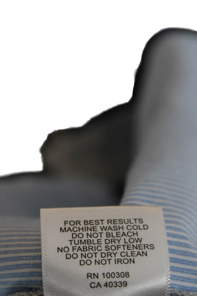 Peter Millar Mens Chinos Gray Button 100% Polyester Size 36