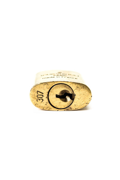 Louis Vuitton Gold Tone Brass 307 Lock & Key Set