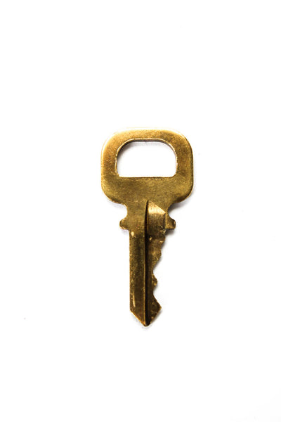 Louis Vuitton Gold Tone Brass 307 Lock & Key Set