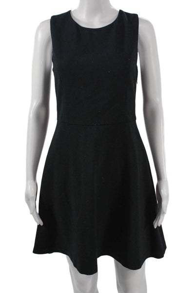 Joie Womens A-Line Fit & Flare Black Sleeveless Dress Size S