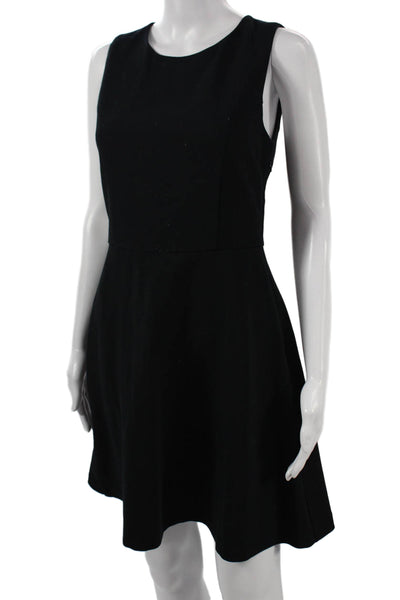 Joie Womens A-Line Fit & Flare Black Sleeveless Dress Size S