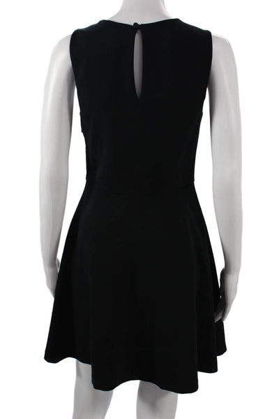 Joie Womens A-Line Fit & Flare Black Sleeveless Dress Size S