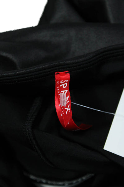 Spanx Women Ankle Jeggings Black Nylon Elastane Size L