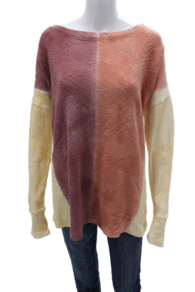 We The Free Womens Bohemian Purple Pullover Sweaters Size M