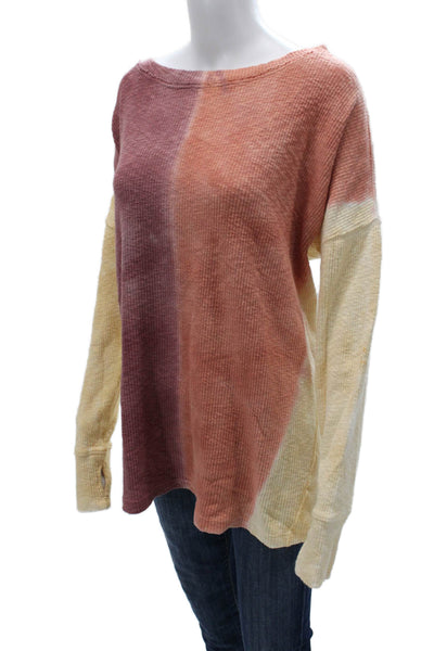 We The Free Womens Bohemian Purple Pullover Sweaters Size M