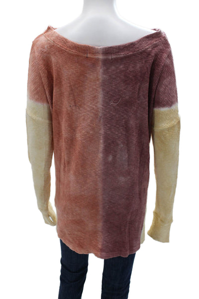We The Free Womens Bohemian Purple Pullover Sweaters Size M