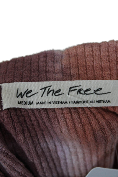 We The Free Womens Bohemian Purple Pullover Sweaters Size M