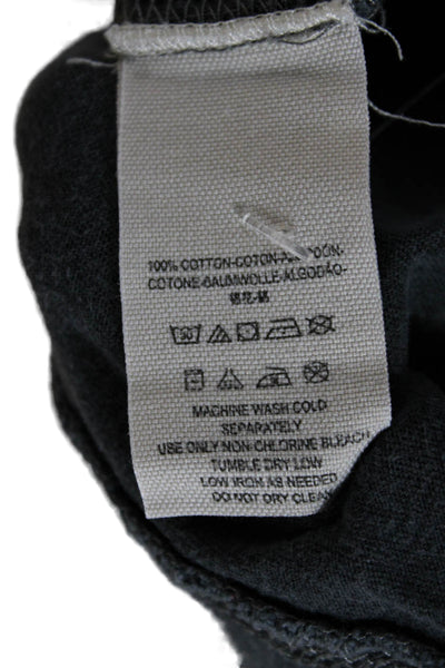 We The Free Womens Basic Dark Gray Short Sleeve T Shirt Size M