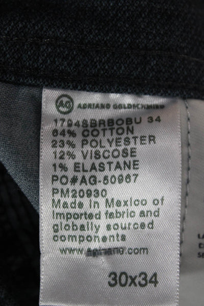 AG Adriano Goldschmied Mens Chino Pants Dark Gray Size 30