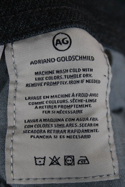AG Adriano Goldschmied Mens Chino Pants Dark Gray Size 30