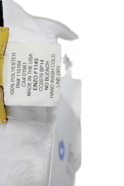 Roberta Roller Rabbit Women Ankle Cropped White Pants Size 4
