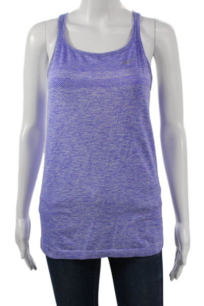 Nike Women Tank Sleeveless Basic Purple Sports Size S