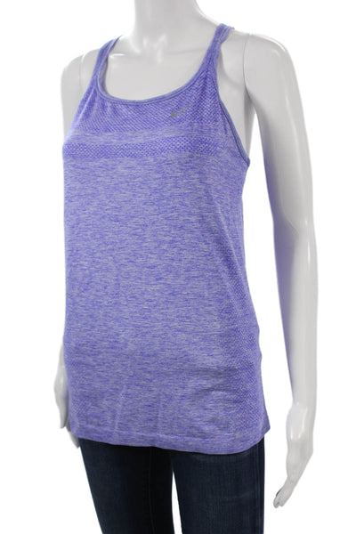 Nike Women Tank Sleeveless Basic Purple Sports Size S