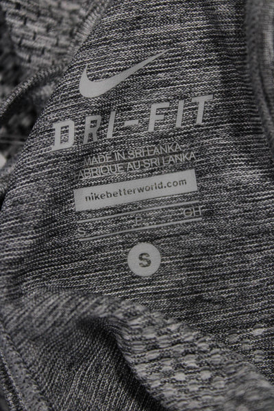 Nike Womens Basic Tank Gray Sports Sleeveless Size S