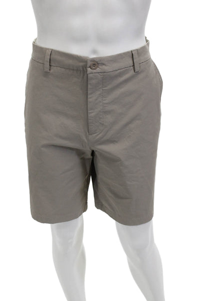 Vineyard Vines Mens Chino Shorts Gray Size 36