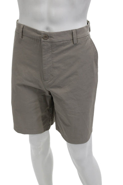 Vineyard Vines Mens Chino Shorts Gray Size 36