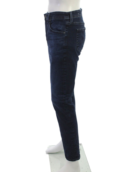 AG Adriano Goldschmied Mens Dark Blue Straight Jeans Size 31