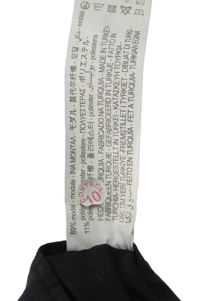 Zara Womens Dress Pants Black Modal Polyester Size S