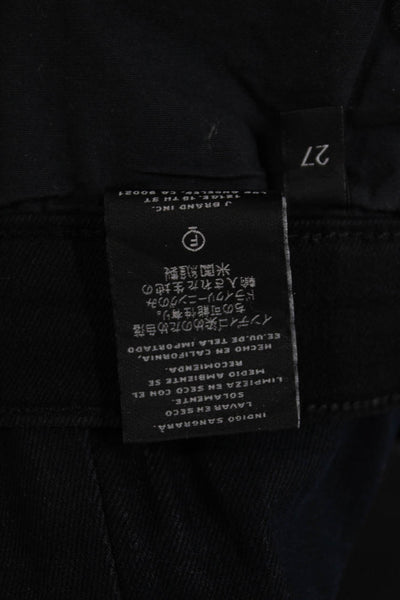 J Brand Womens Ankle Skinny Jeans Dark Blue Mid Rise Size 27