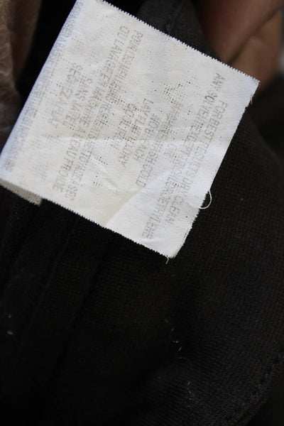 Vince Womens Black Dress Pants Zip Closure Classic Size 12