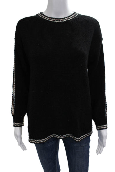 Velvet by Graham & Spencer Women Black Pullover Sweater Size XS