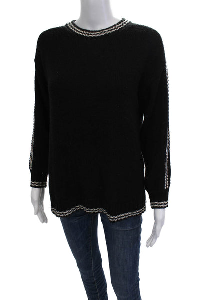 Velvet by Graham & Spencer Women Black Pullover Sweater Size XS