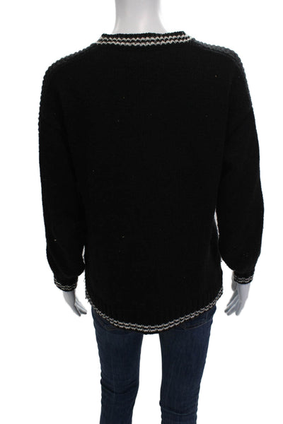 Velvet by Graham & Spencer Women Black Pullover Sweater Size XS