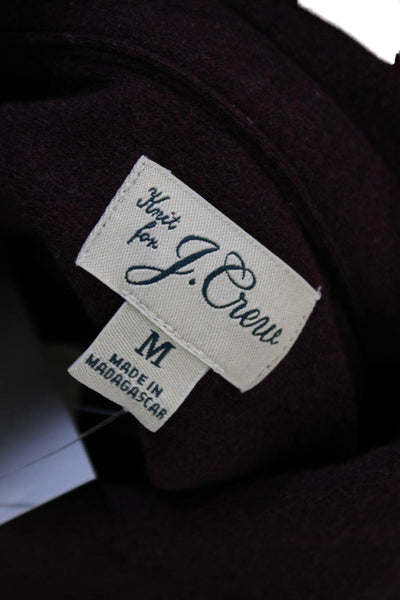 J Crew Mens Point Collar Button Up Shirt Purple Long Sleeve Size M