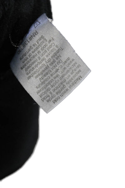 Pam & Gela Womens Black Sweatpants 96% Polyester 4% Spandex Size PP