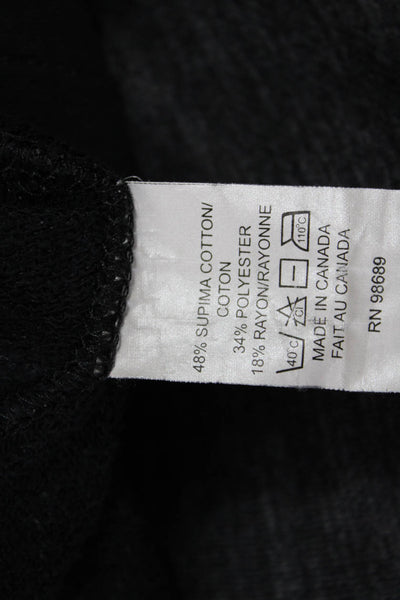 Champion Womens Ankle Leggings Dark Gray Graphic Print Supima Blend Size XS