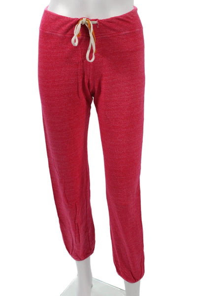 Sundry Womens Jogger Sweatpants Pink Drawstring Rayon Tencel Cotton Size 1