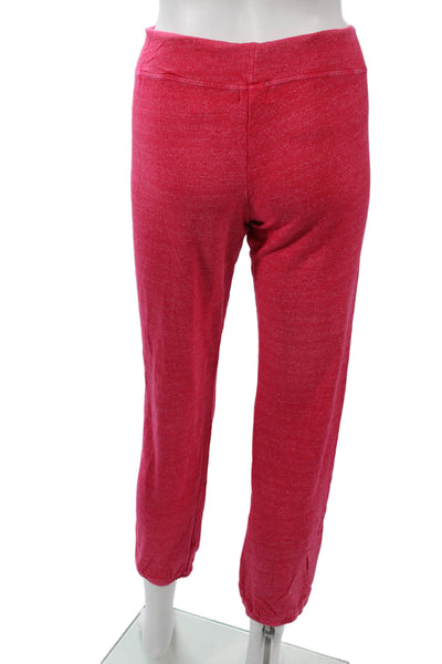 Sundry Womens Jogger Sweatpants Pink Drawstring Rayon Tencel Cotton Size 1