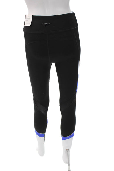 Calvin Klein Womens Ankle Leggings Black Size S