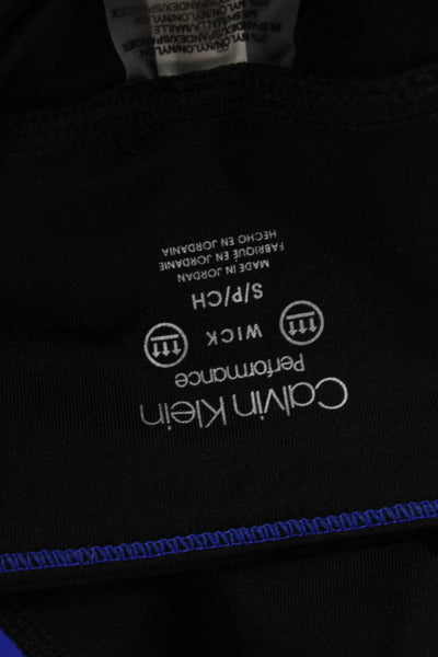 Calvin Klein Womens Ankle Leggings Black Size S